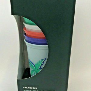 Starbucks Tropical Island Box Set Reusable Hot Cup